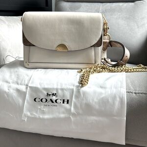 COACH - White crossbody purse … changeable straps